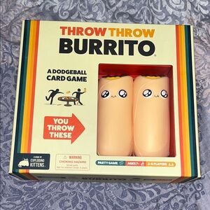 Throw Throw Burrito Dodgeball Card Game - Multicolor